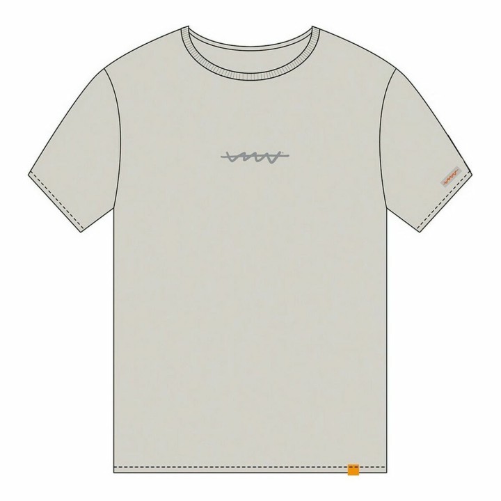 Maglia a Maniche Corte Cállate la Boca   Beige