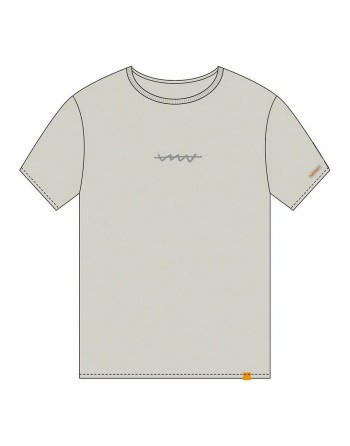 Kurzarm-T-Shirt Cállate la Boca   Beige