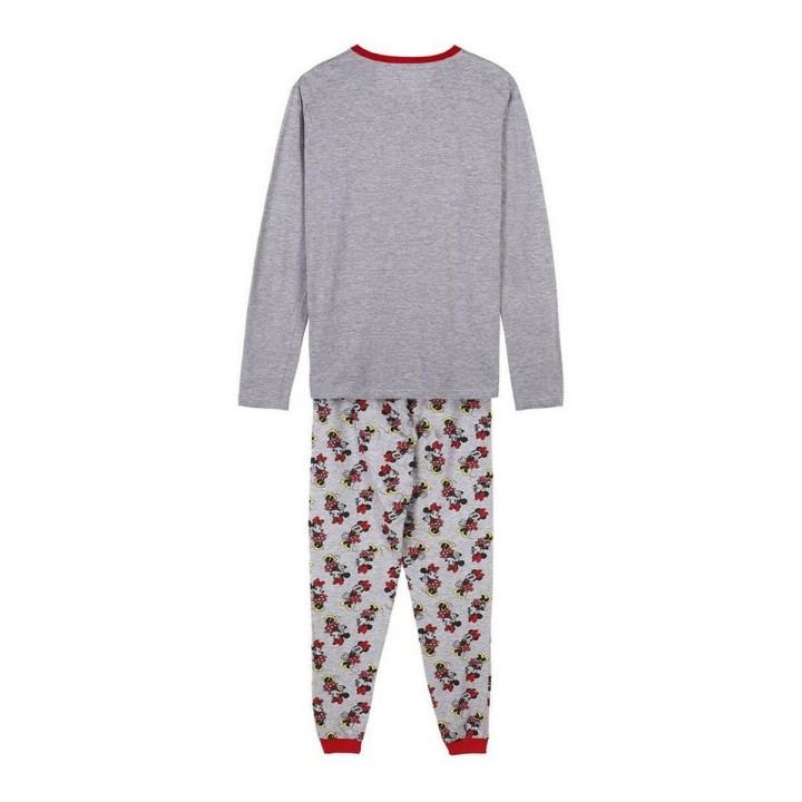 Nattøj Minnie Mouse Grå Dame