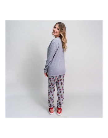 Schlafanzug Minnie Mouse Grau Damen