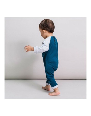 Tutina a Maniche Lunghe per Bambini Mickey Mouse Azzurro