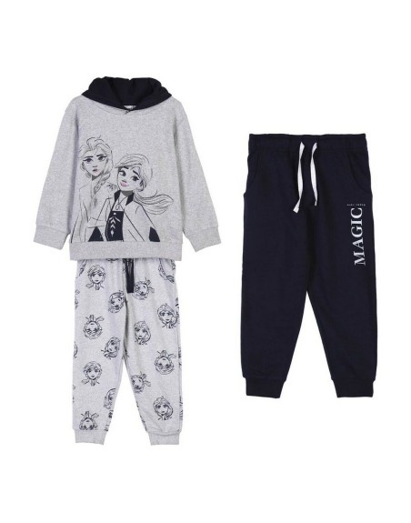 Kinder-Trainingsanzug Frozen Grau