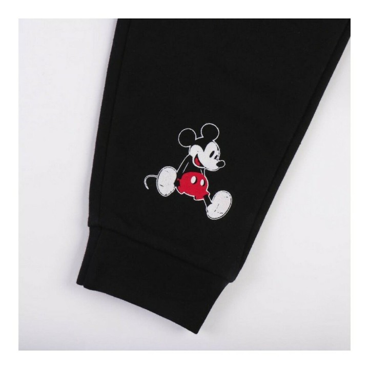 Træningsdragt til børn Mickey Mouse Sort