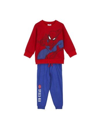 Kinder-Trainingsanzug Spider-Man Rot