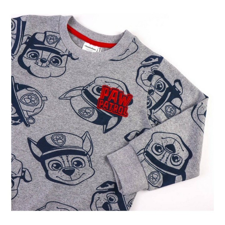 Træningsdragt til børn The Paw Patrol Grå