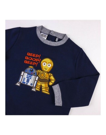 Træningsdragt til børn Star Wars Blå