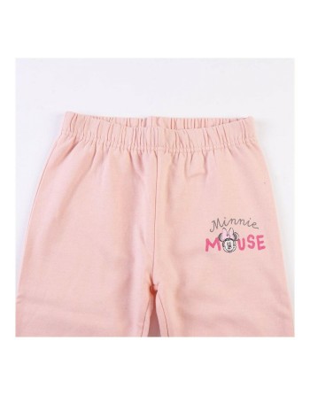 Kinder-Trainingsanzug Minnie Mouse Rosa Ocker