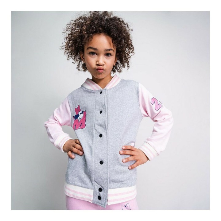 Giacca per bambini Minnie Mouse Grigio