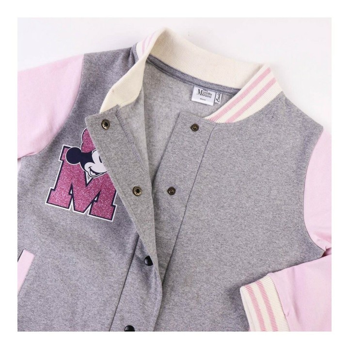 Jakke Børns Minnie Mouse Grå