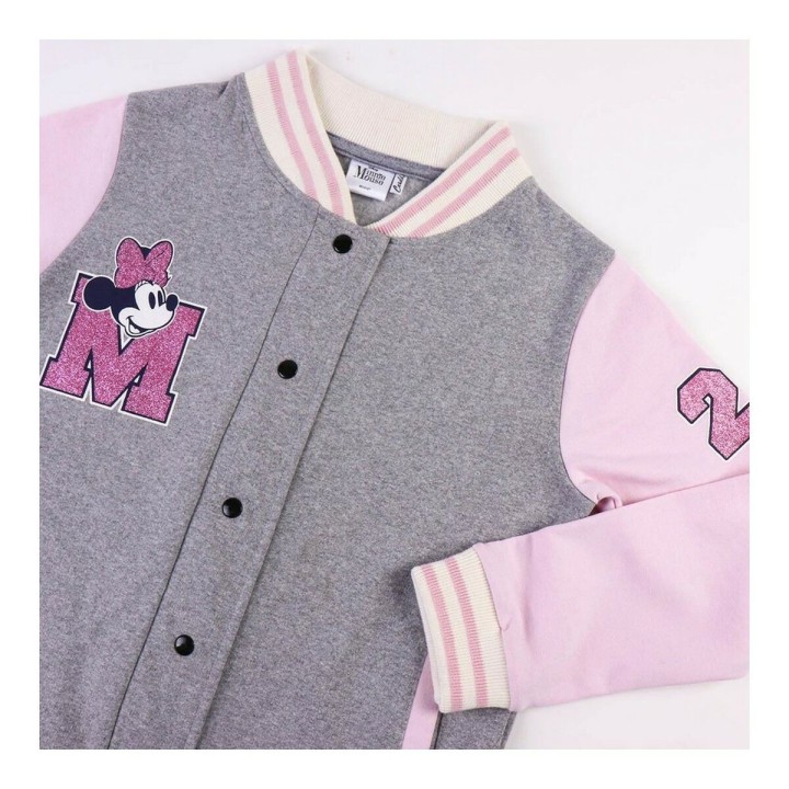 Jakke Børns Minnie Mouse Grå