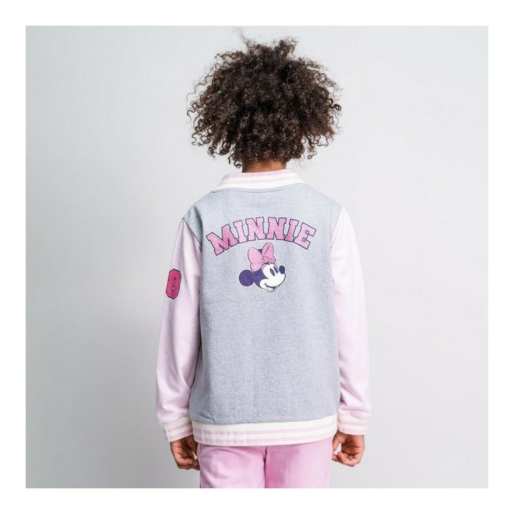 Jakke Børns Minnie Mouse Grå