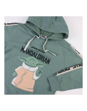 Sudadera con Capucha Niño The Mandalorian Verde
