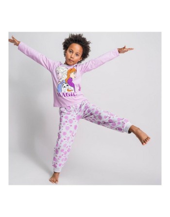 Pijama Infantil Frozen Gris