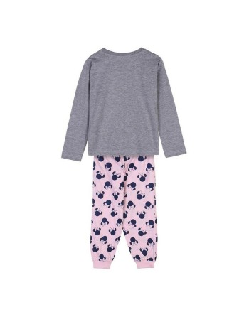Pijama Infantil Minnie Mouse Gris