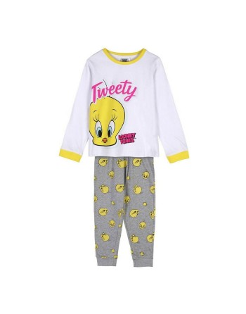 Pyjama Enfant Looney Tunes Blanc
