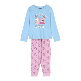 Nattøj Børns Peppa Pig Lyseblå