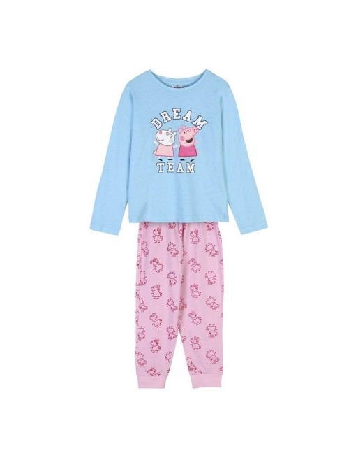 Nattøj Børns Peppa Pig Lyseblå