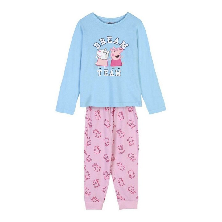 Nattøj Børns Peppa Pig Lyseblå