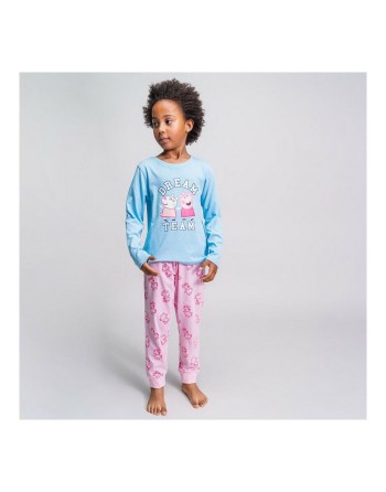 Pijama Infantil Peppa Pig Azul claro