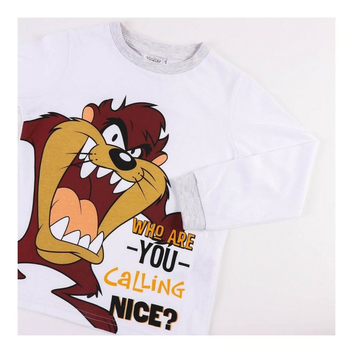 Nattøj Børns Looney Tunes Grå