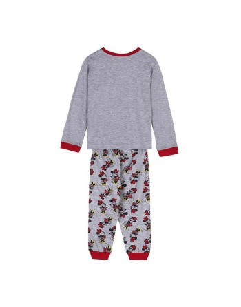 Pijama Infantil Minnie Mouse Gris