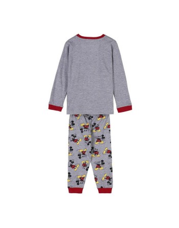 Pijama Infantil Mickey Mouse Gris