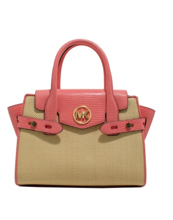 Sac-à-main Femme Michael Kors 35T2GNMS8W-GRAPEFRUIT Rose 28 x 22 x 11 cm