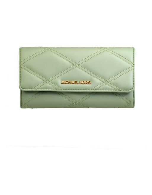 Portamonete Michael Kors 35S2GTVF3U-ATOM-GREEN Verde
