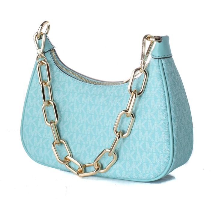 Håndtasker til damer Michael Kors 35S2G4CU1B-SEAFOAM Blå 24 x 12 x 7 cm