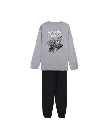 Schlafanzug Marvel Grau (Erwachsene) Herren