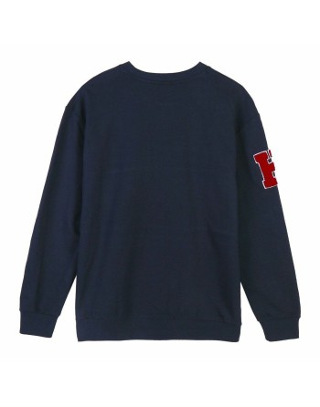 Sudadera sin Capucha Mujer Harry Potter Azul oscuro