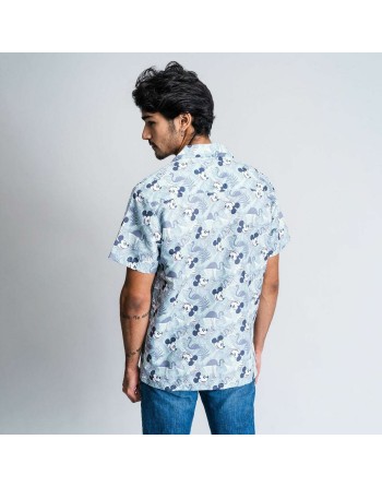 Camisa Mickey Mouse Verde Verde Claro (Adultos)