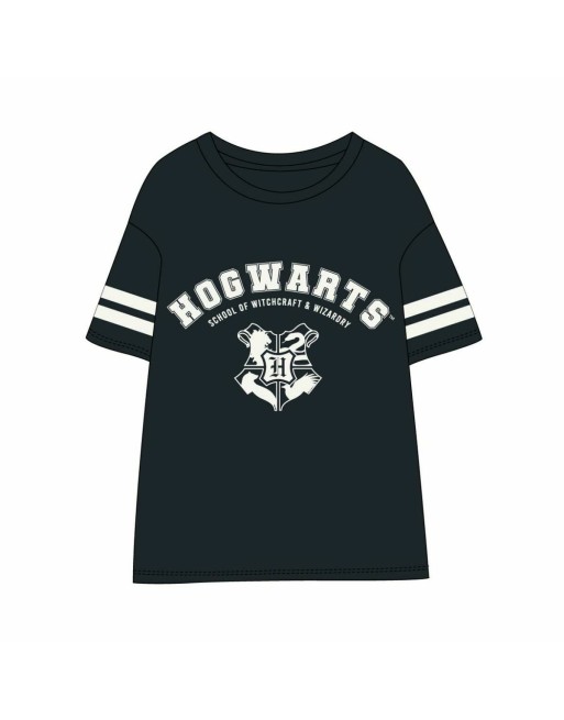 Maglia a Maniche Corte Donna Harry Potter Blu scuro