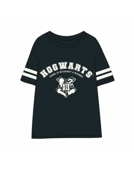 Maglia a Maniche Corte Donna Harry Potter Blu scuro