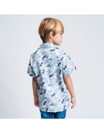 Camicia Mickey Mouse Verde Verde Chiaro