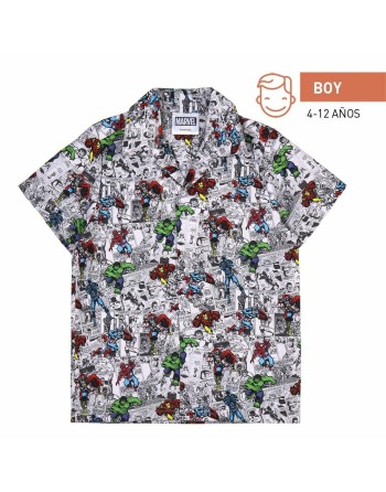 Camisa Marvel Gris claro