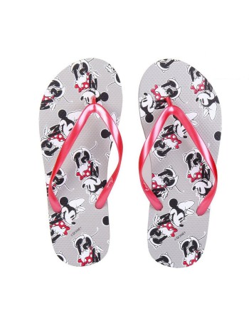 Schwimmbad-Slipper Minnie Mouse Grau