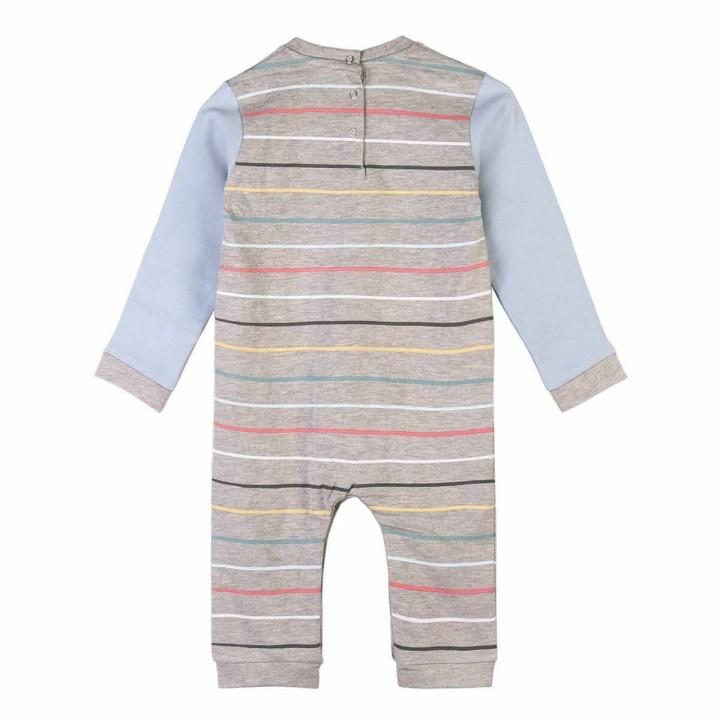 Tutina a Maniche Lunghe per Bambini Snoopy Giallo Grigio