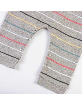 Baby's Long-sleeved Romper Suit Snoopy Yellow Grey