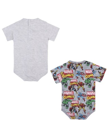 Body Marvel Gris 2 Unidades