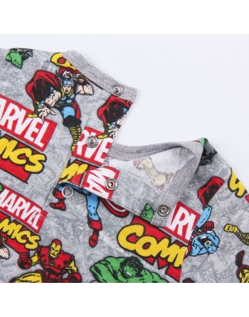 Body Marvel Gris 2 Unidades