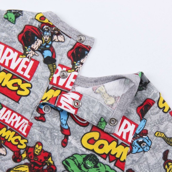 Body Marvel Gris 2 Unidades