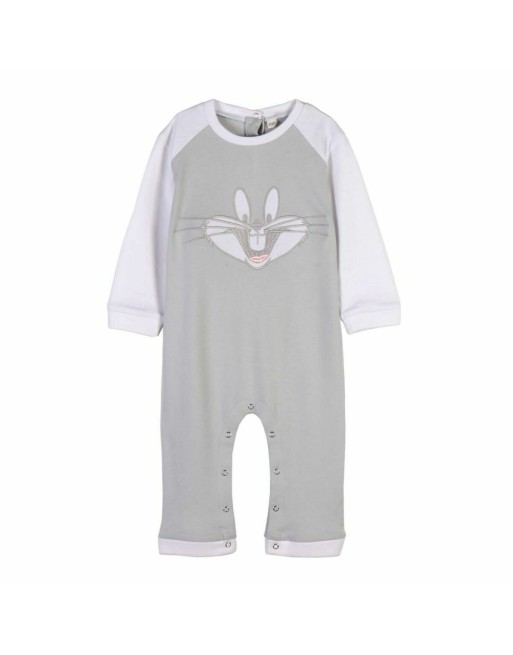 Tutina a Maniche Lunghe per Bambini Looney Tunes Grigio