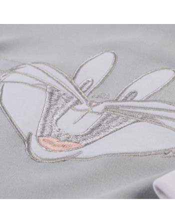 Langarm Strampelanzug Looney Tunes Grau