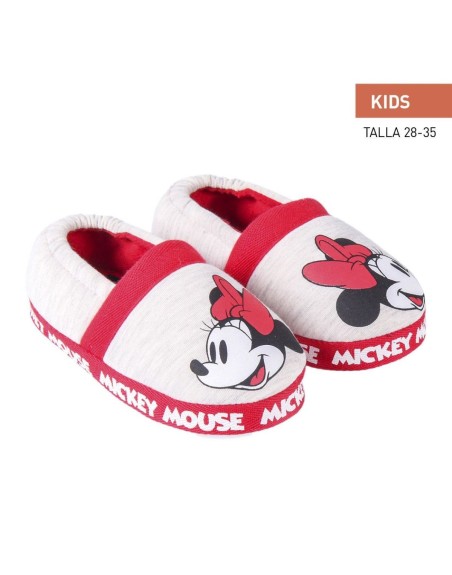 Chaussons Minnie Mouse Gris clair
