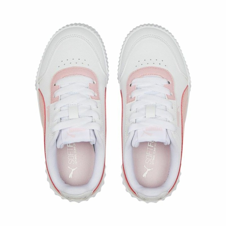 Scarpe da Tennis Casual Bambino Carina Lift  Puma Bianco