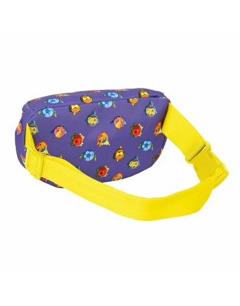 Sac banane SuperThings Guardians of Kazoom Jaune Violet 23 x 14 x 9 cm