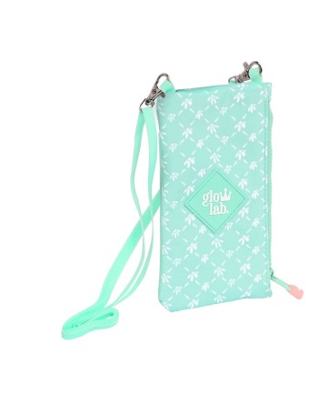 Porte-monnaie Glow Lab Pepa Vert Protection pour téléphone portable