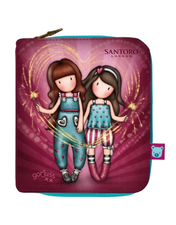 Tasche Gorjuss Fireworks Granatrot 10 x 12 x 3 cm
