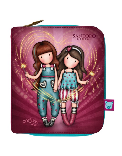 Tasche Gorjuss Fireworks Granatrot 10 x 12 x 3 cm